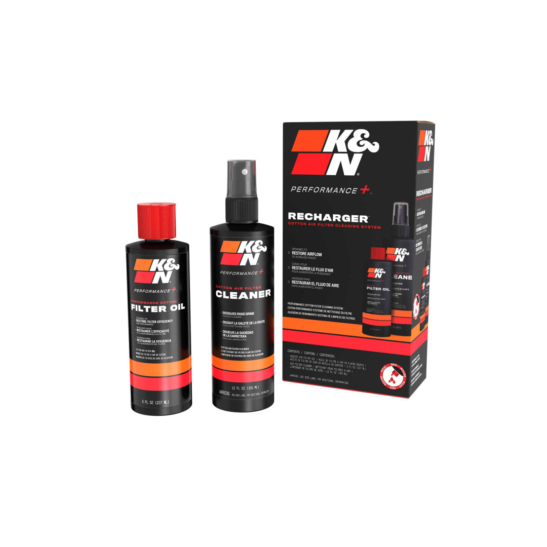 K&N 99-5050 Recharger Filter Care Kit — Red Squeeze Oil