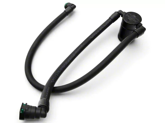 J&L 3091P-B oil separator and hoses on a white background